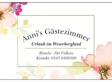 Ani's Gästezimmer * Rinteln